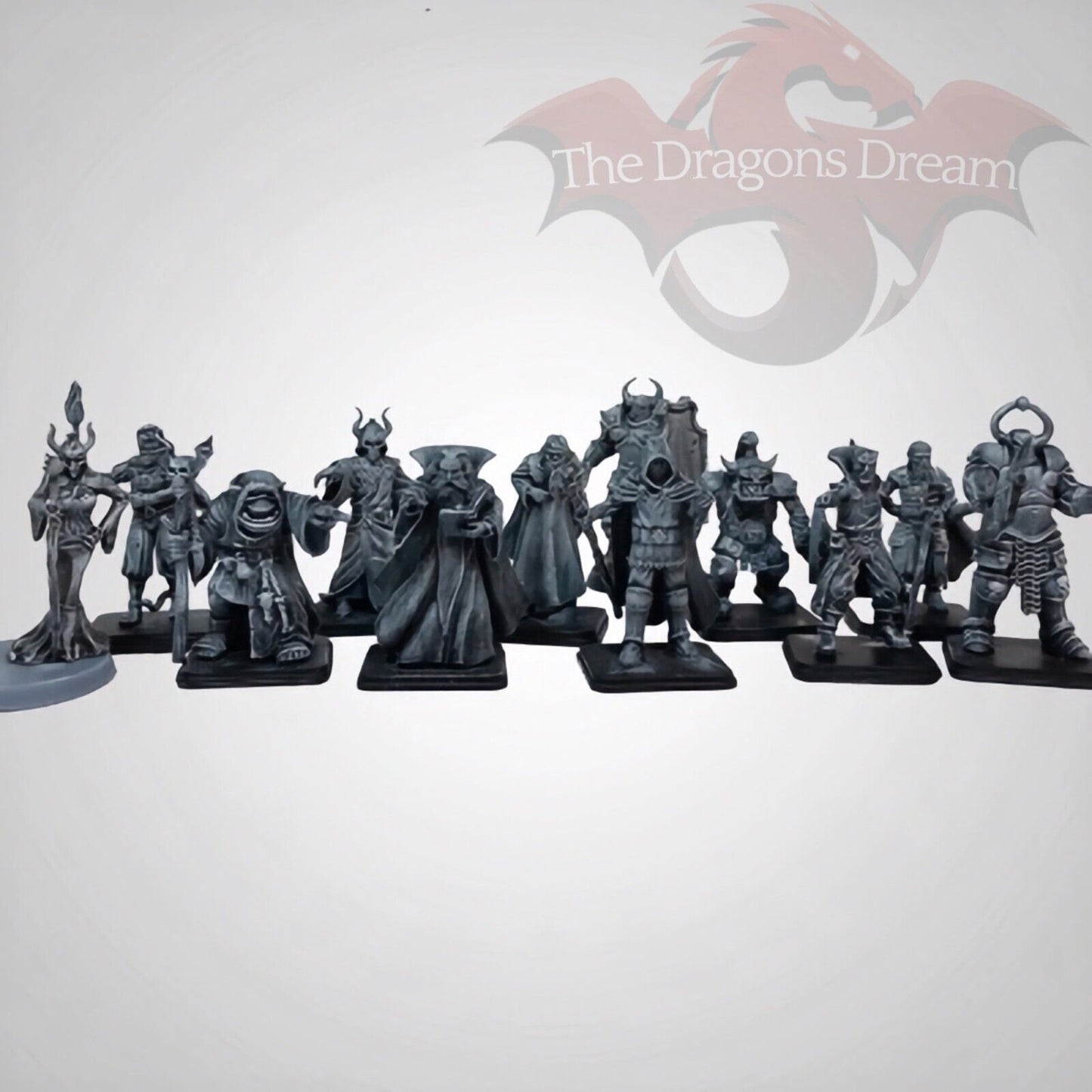 HeroQuest Inspired Bosses - Balur, Gulthor, Mentor, Witch Lord, Ragnar- 28/30/32