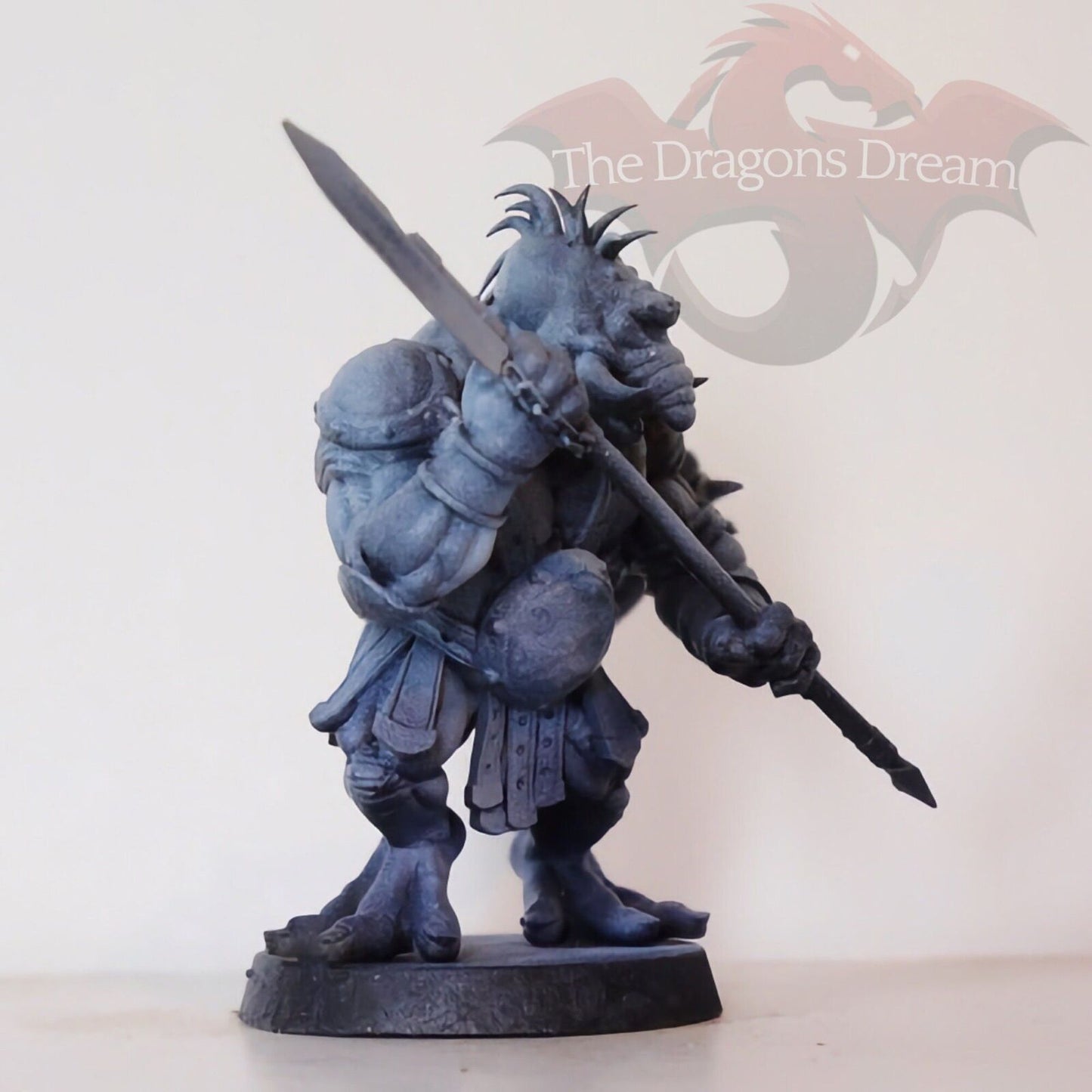 Lizardman with Halberd
