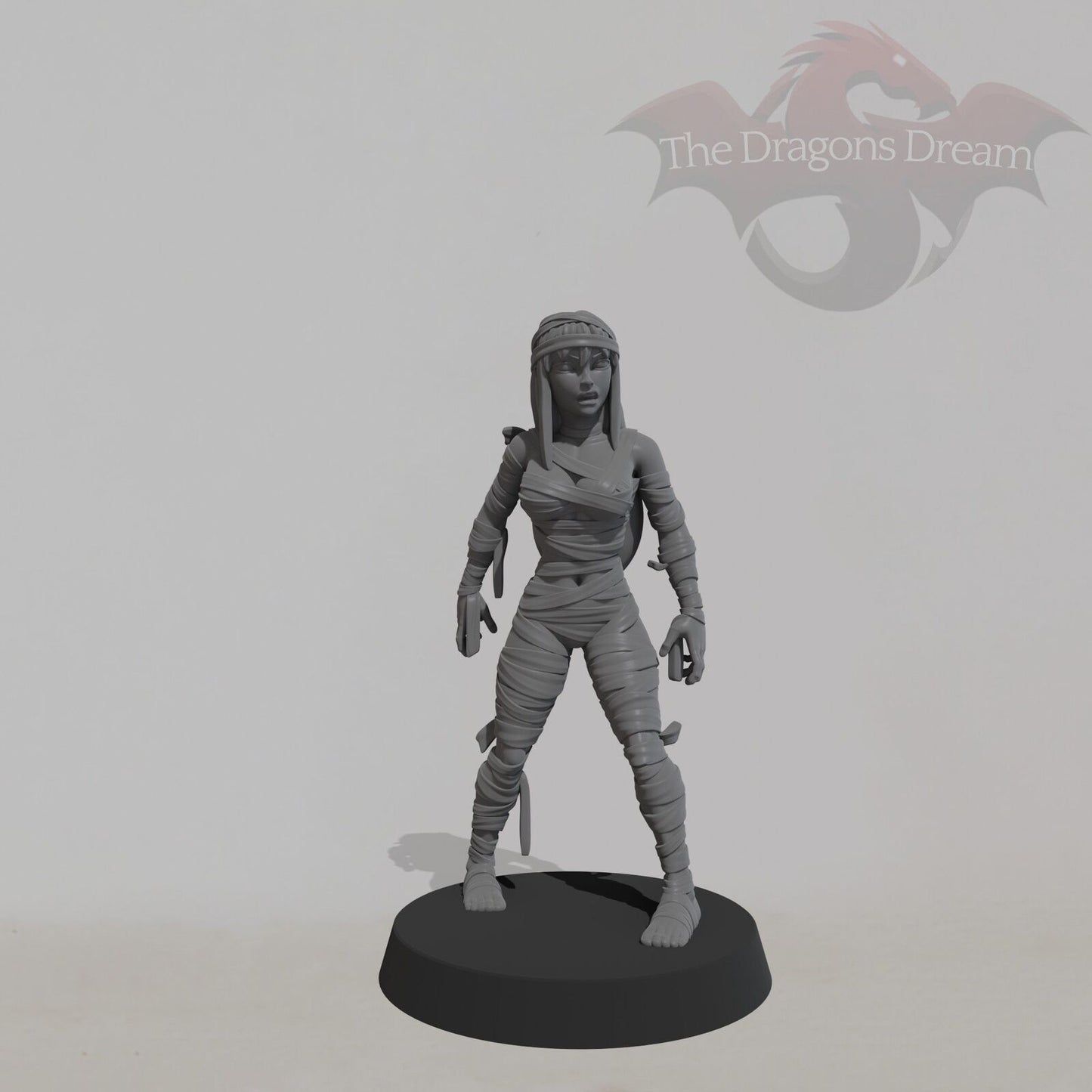 Female Mummy - 1 - Heroquest, DnD, Pathfinder, Tales of the Valiant - Miniature