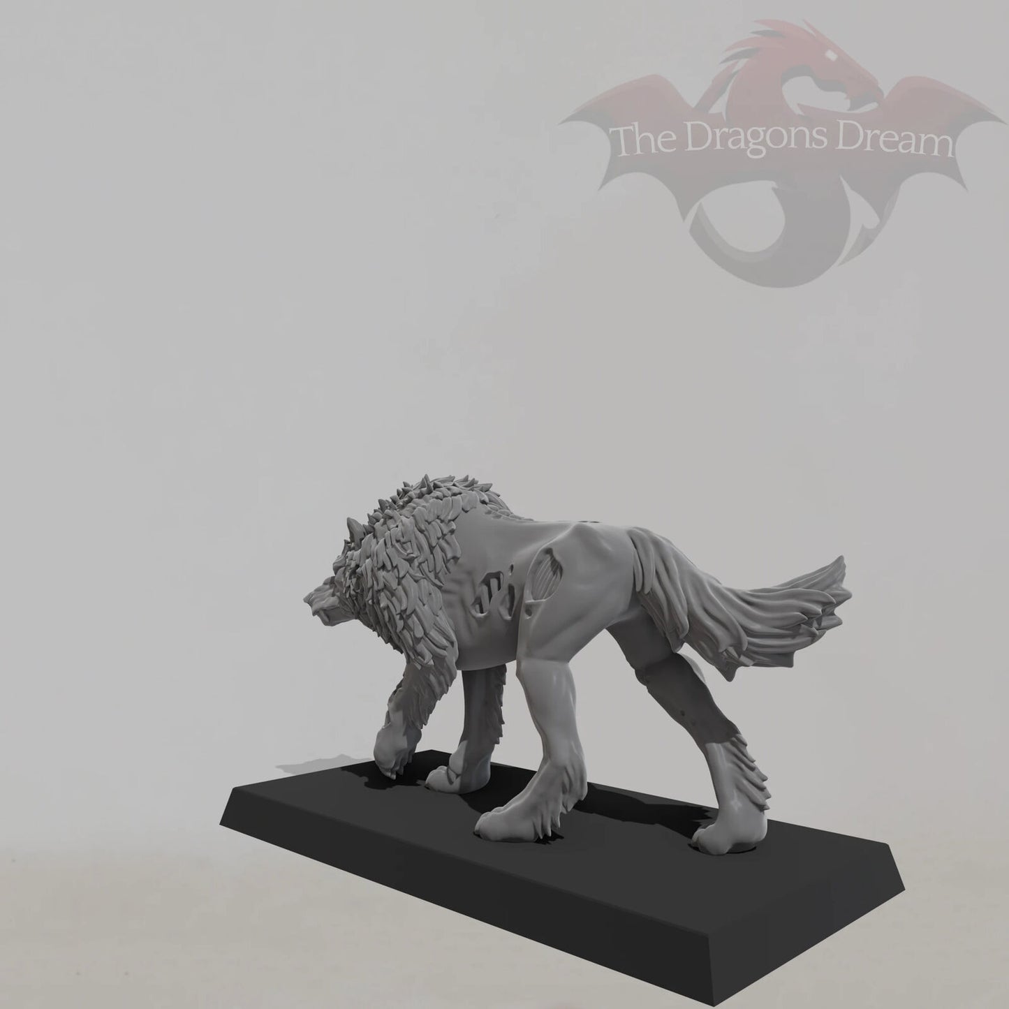 Undead Dire Wolf - 1