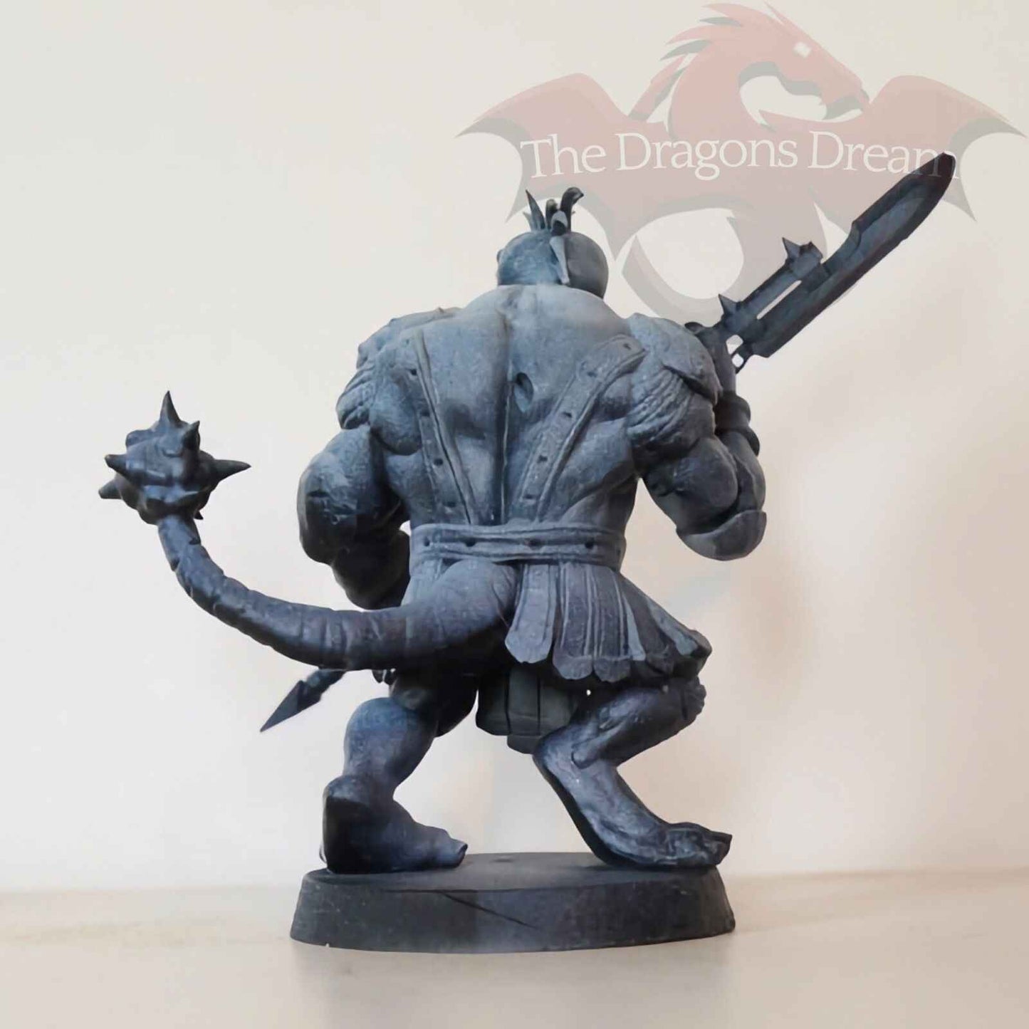 Lizardman with Halberd