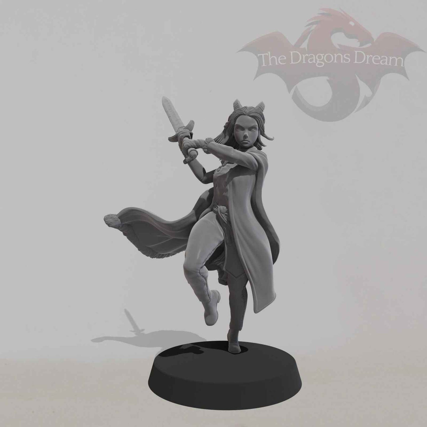 Female Tiefling Fighter