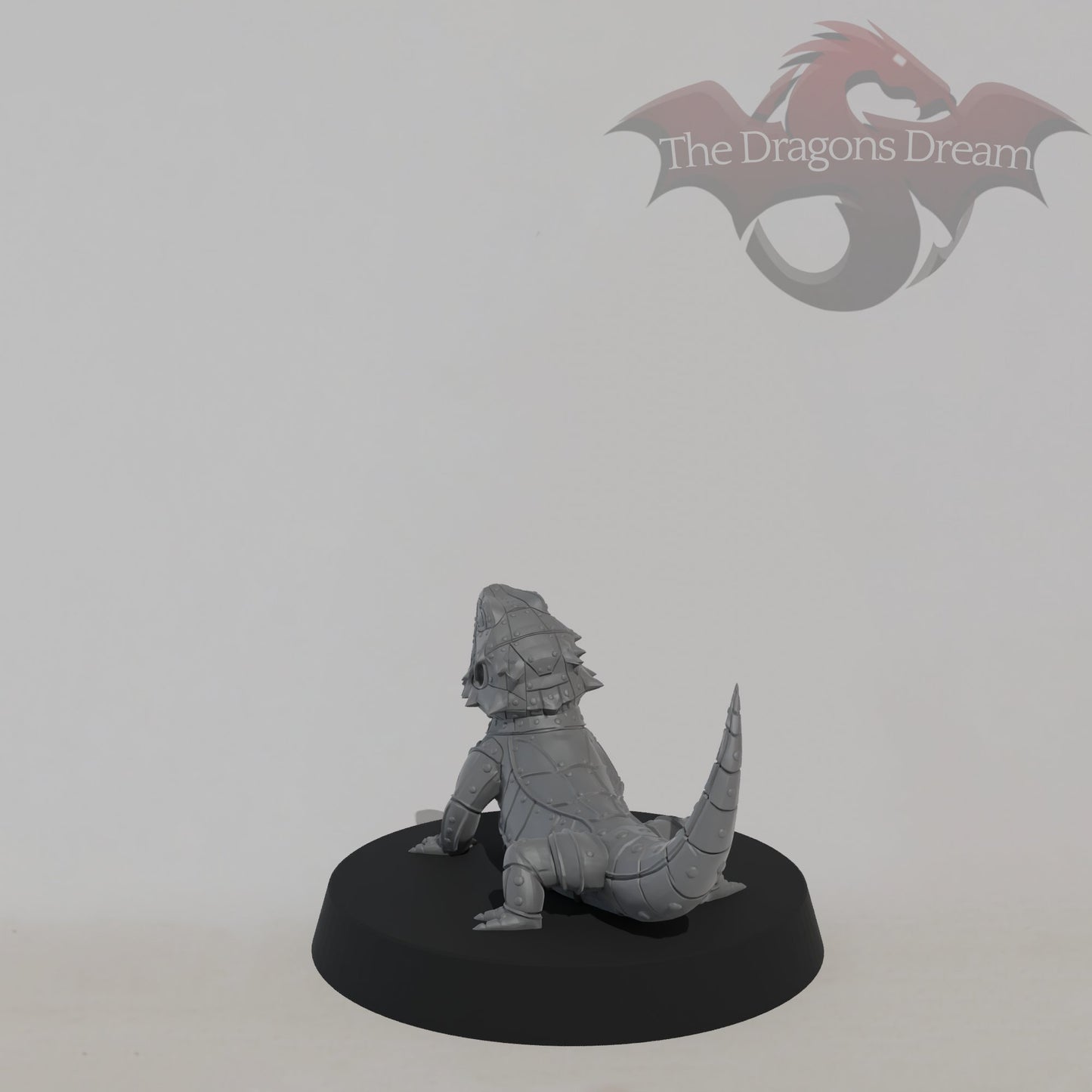 Metalforged Bearded Dragon Familiar