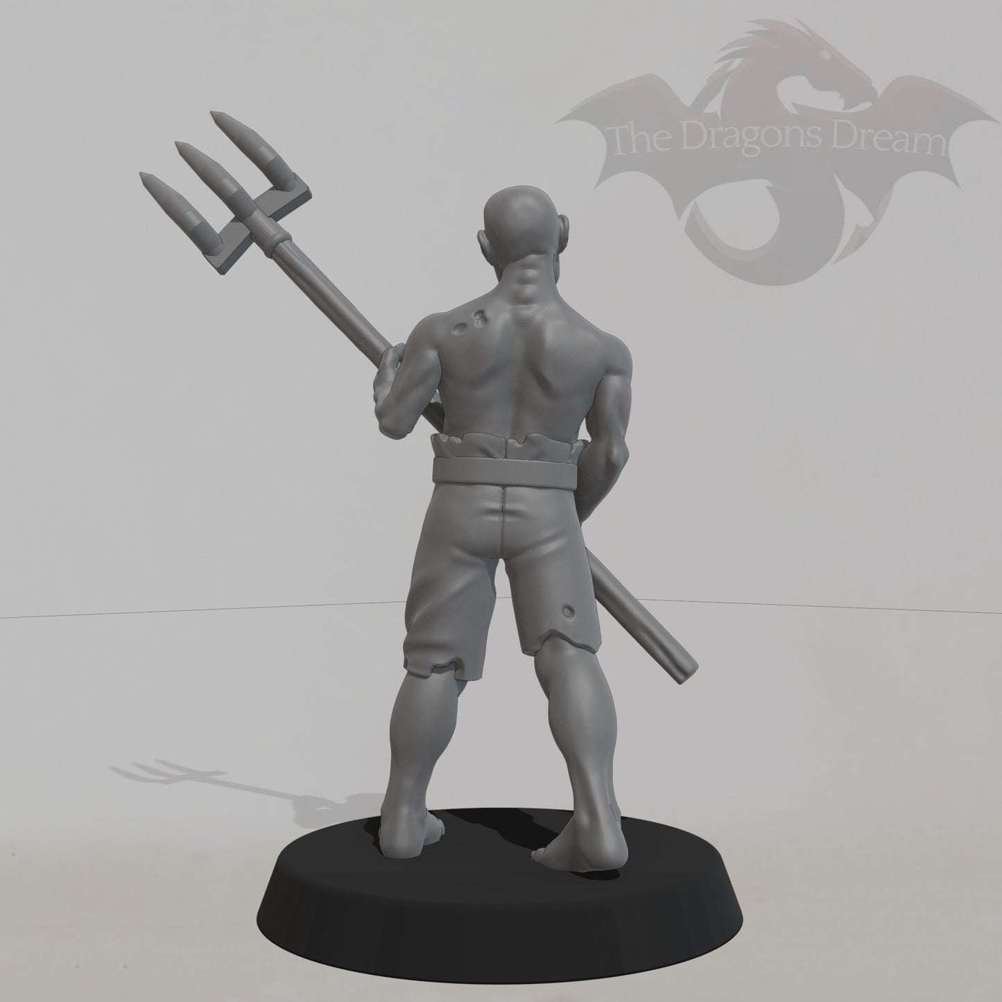 Zombie with pitchfork