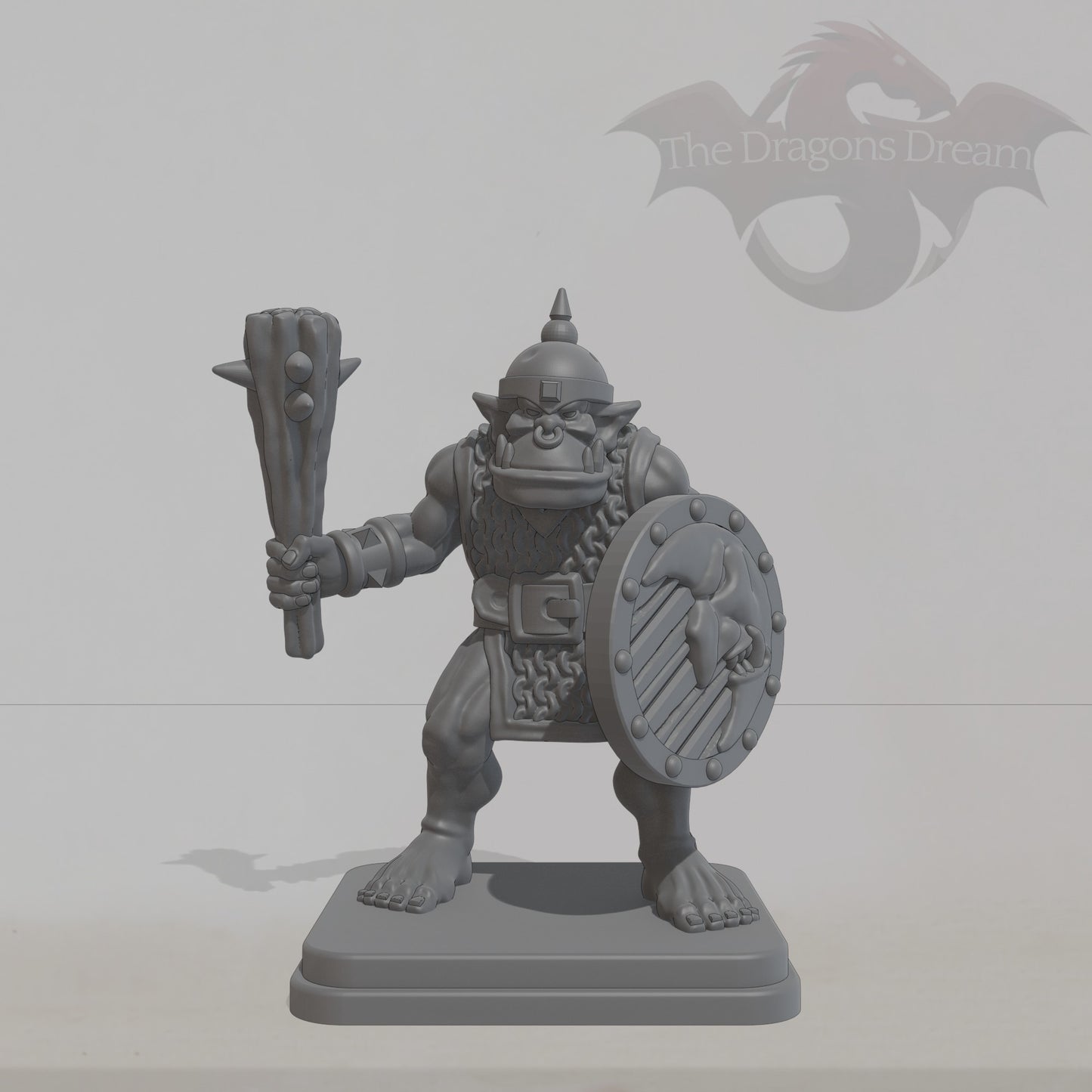 Orc Fighter Set of four