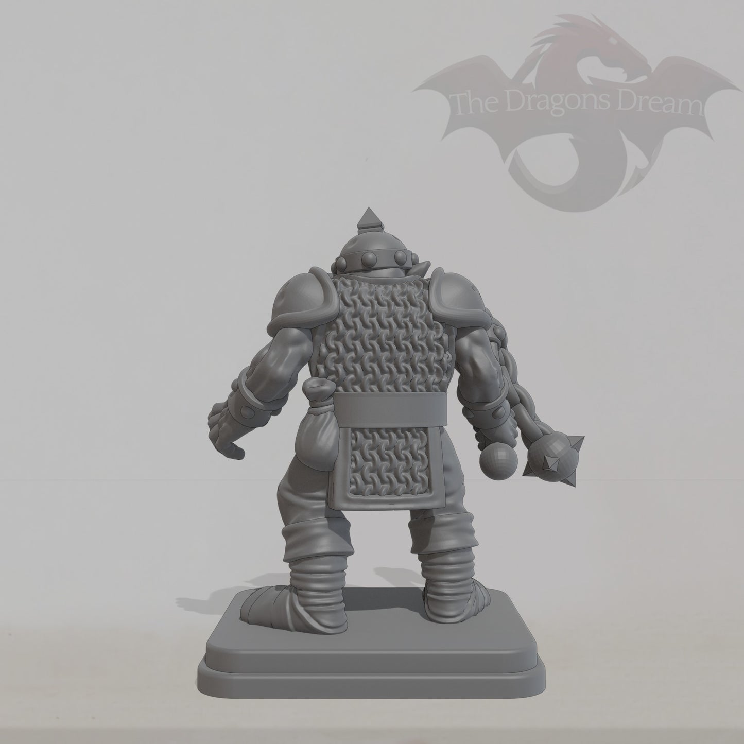 Orc with flail