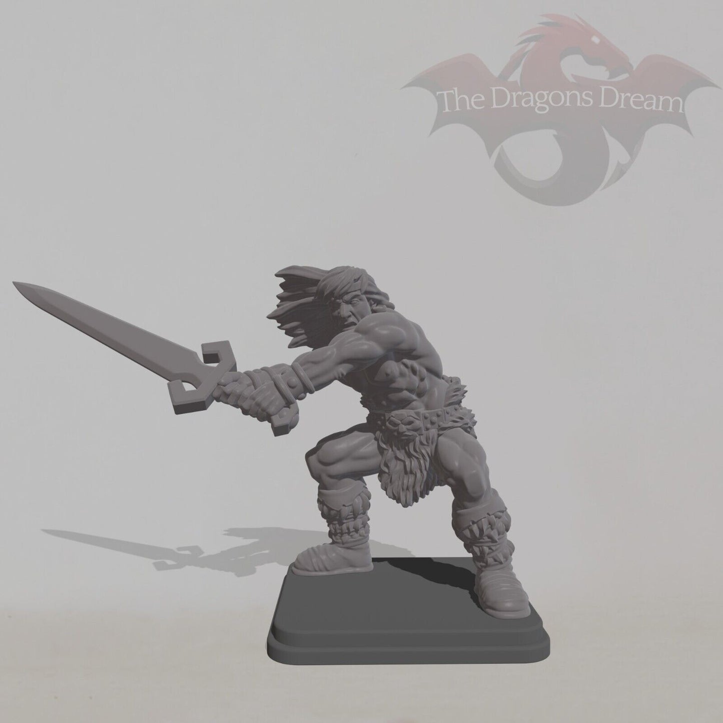 Monstrous Encounters Heroquest Inspired Box Art Barbarian