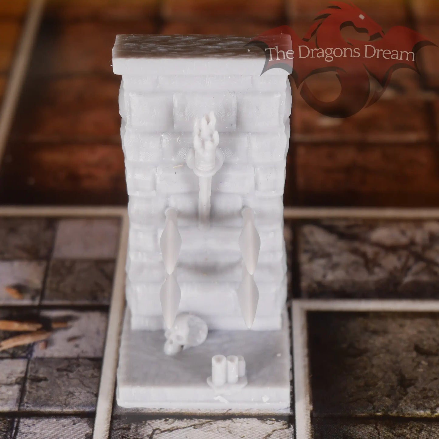 Single Square Wall with Spike Trap