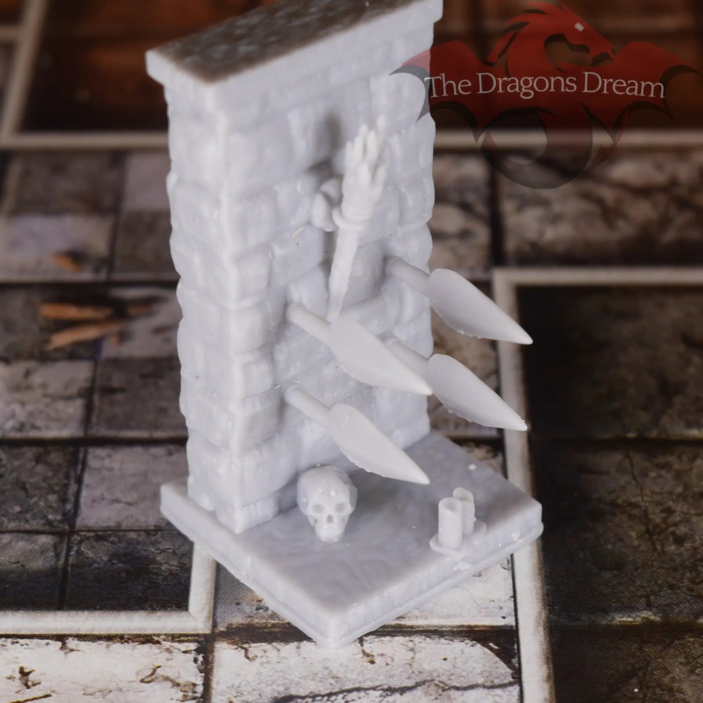 Single Square Wall with Spike Trap