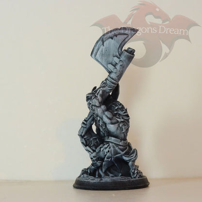 Goatman with Axe