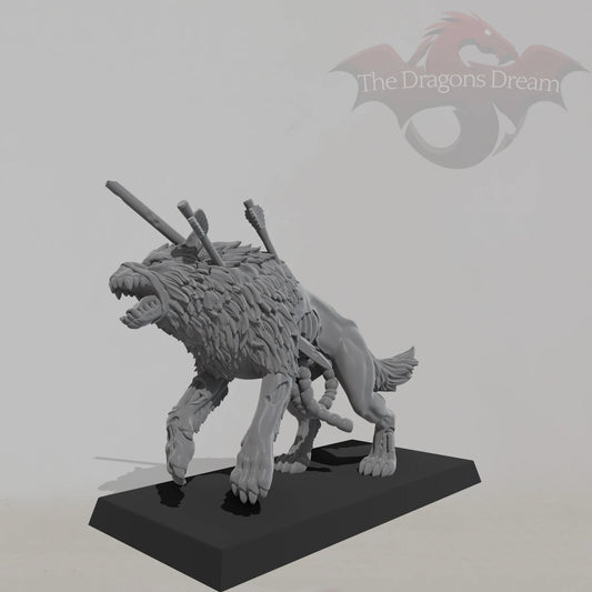 Undead Dire Wolf - 8