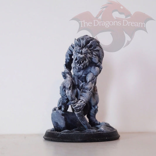 Hyena Man with bow