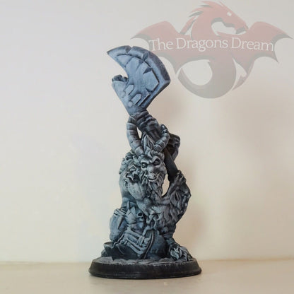 Goatman with Axe
