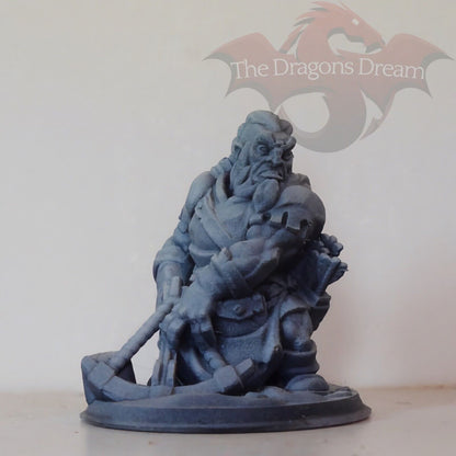 Dwarf Archer/Ranger - 1 - Arbiter Miniatures - Pathfinder, D&D - Tabletop Games