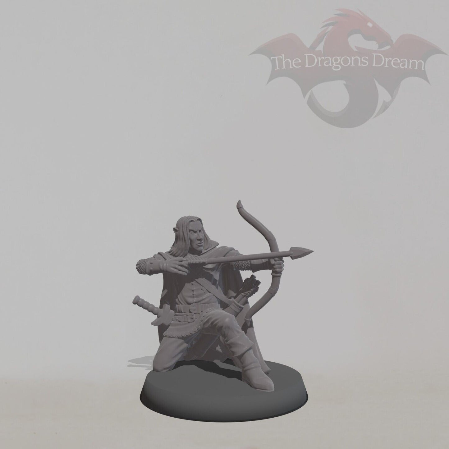 Elven Archer - Kneeling