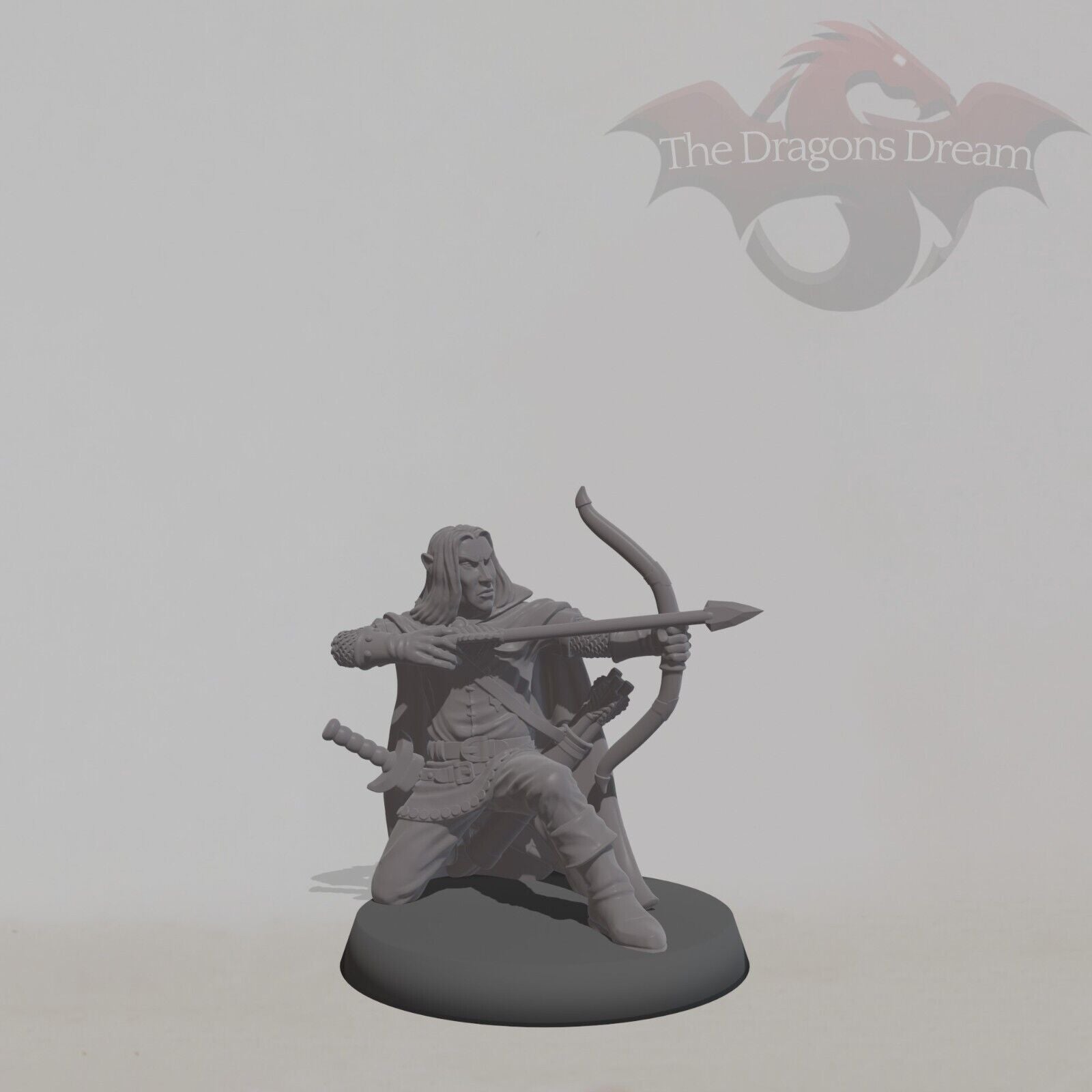 Elven Archer - Kneeling