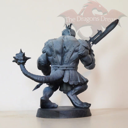 Lizardman with Halberd