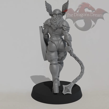 Paladin Nun - Flail and Shield