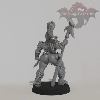 Female Half Orc Buccaneer