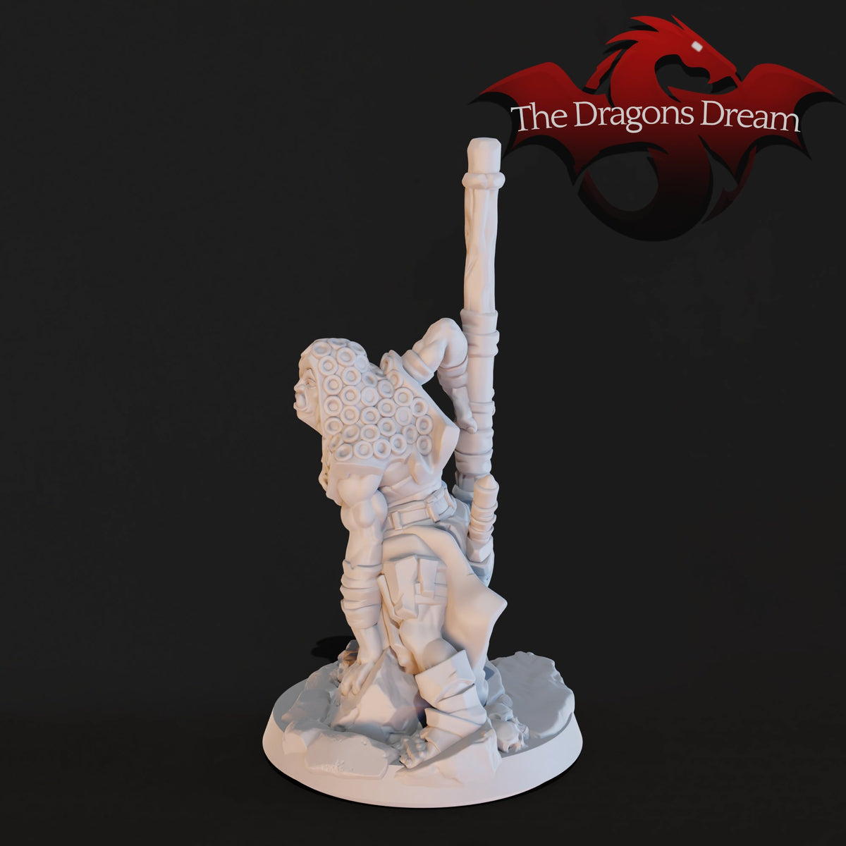Female Orc Barbarian