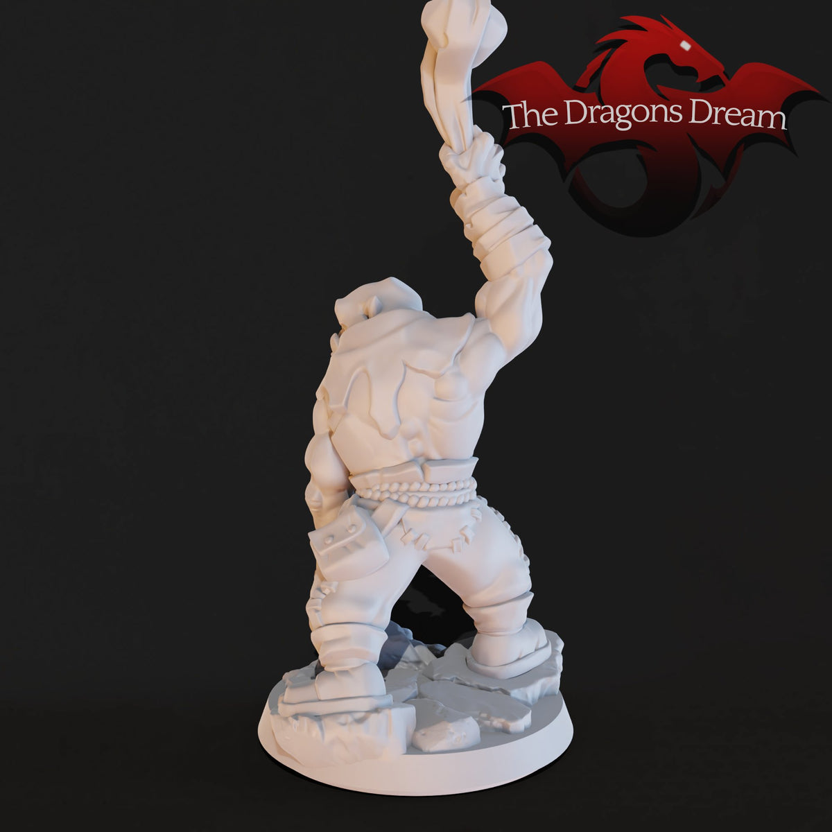 Orc with sword and sling