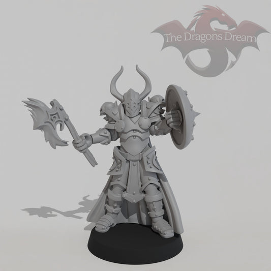 Chaos Warrior - Axe and Shield