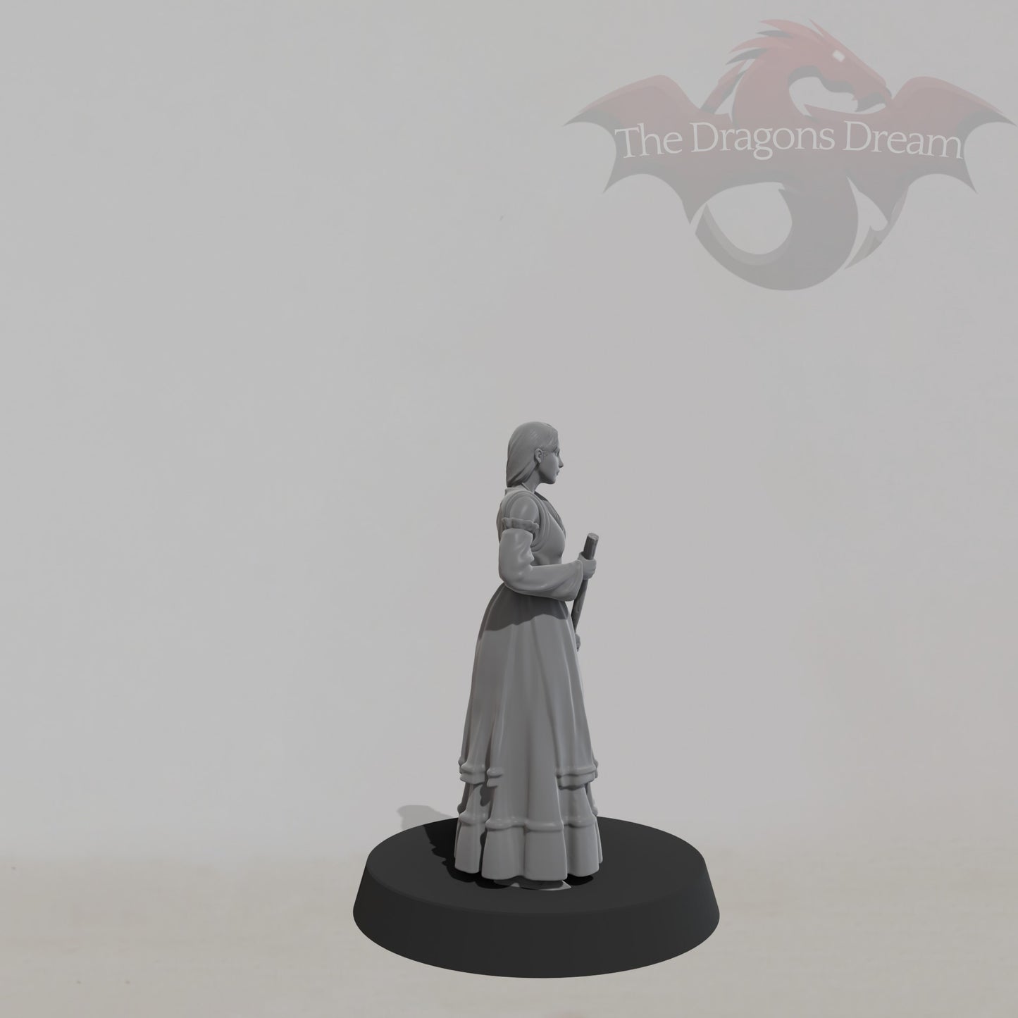 NPC Barmaid - Sweeping