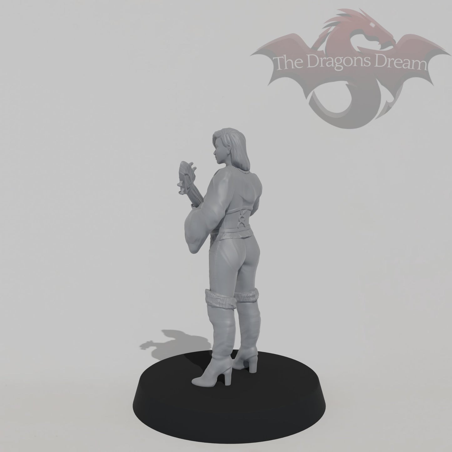 Female Bard with Lute
