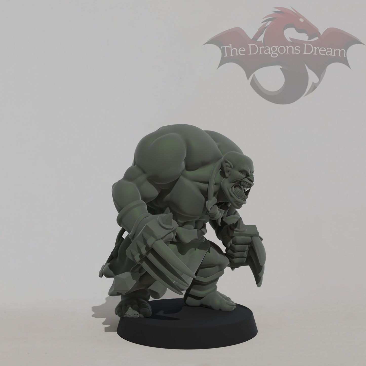 Orc with claw daggers