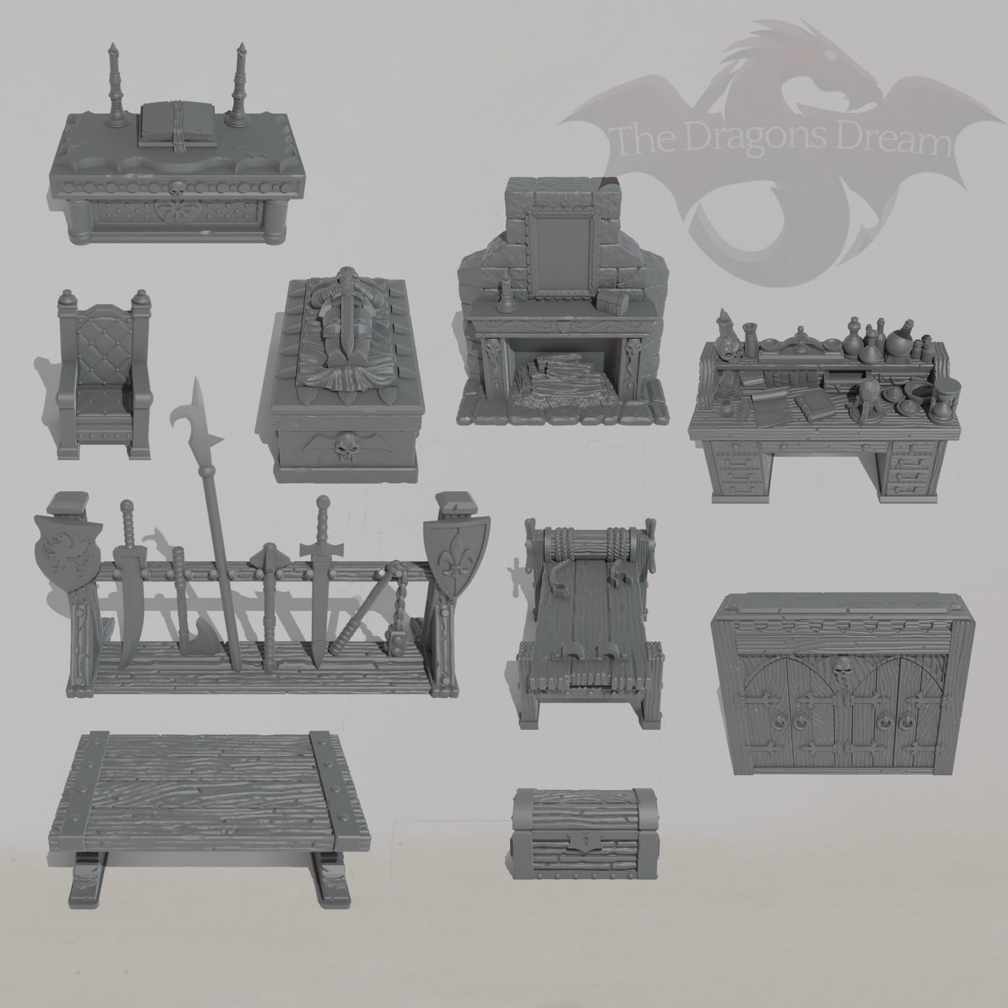 Heroquest Furniture Bundle