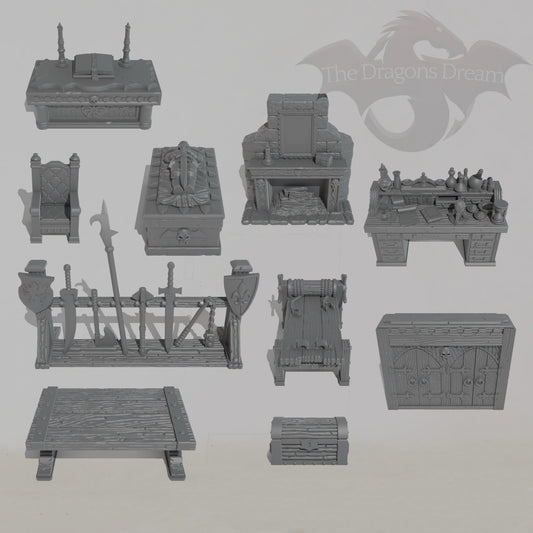 Heroquest Furniture Bundle