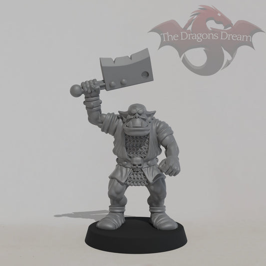 Orc with cleaver