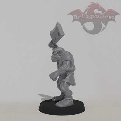 Orc with cleaver