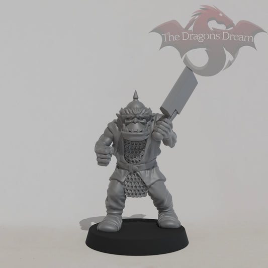 Orc with hatchet