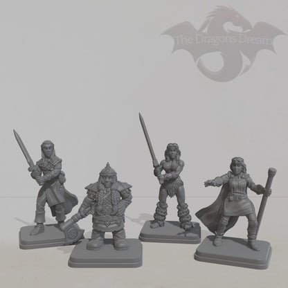Heroquest Inspired Female Heroes