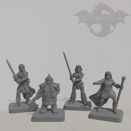 Heroquest Inspired Female Heroes
