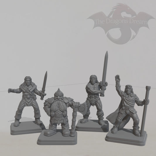 Original Heroquest Inspired Heroes