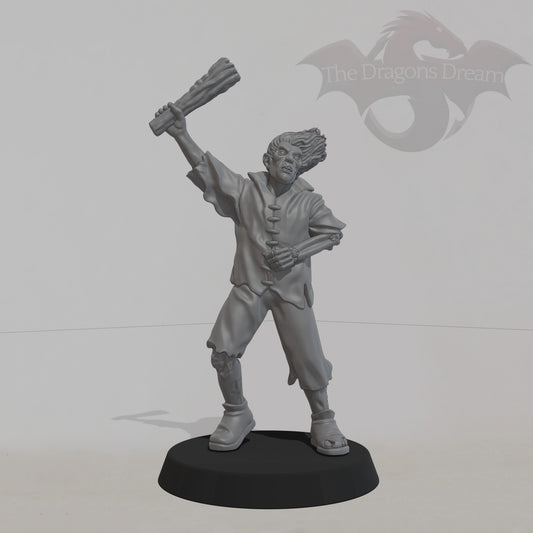 Zombie with Club
