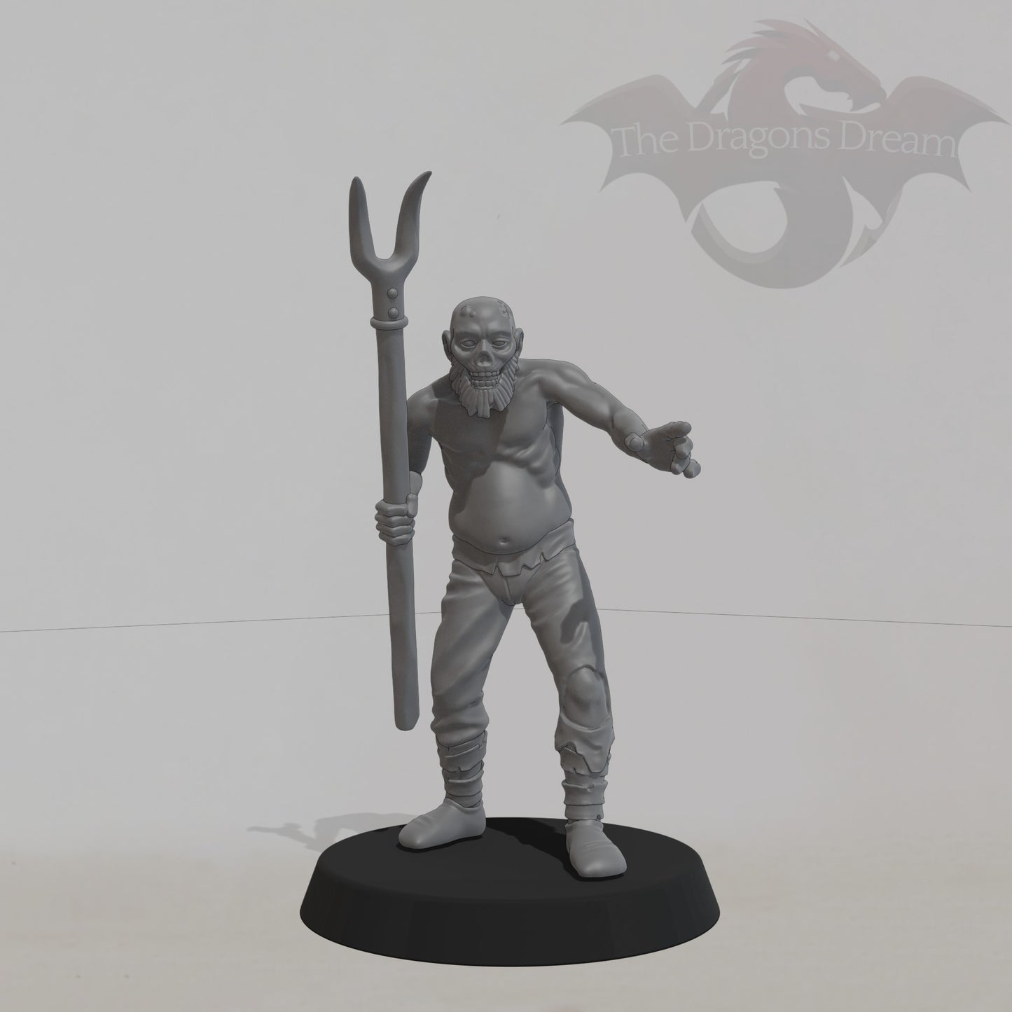 Zombie with pitchfork
