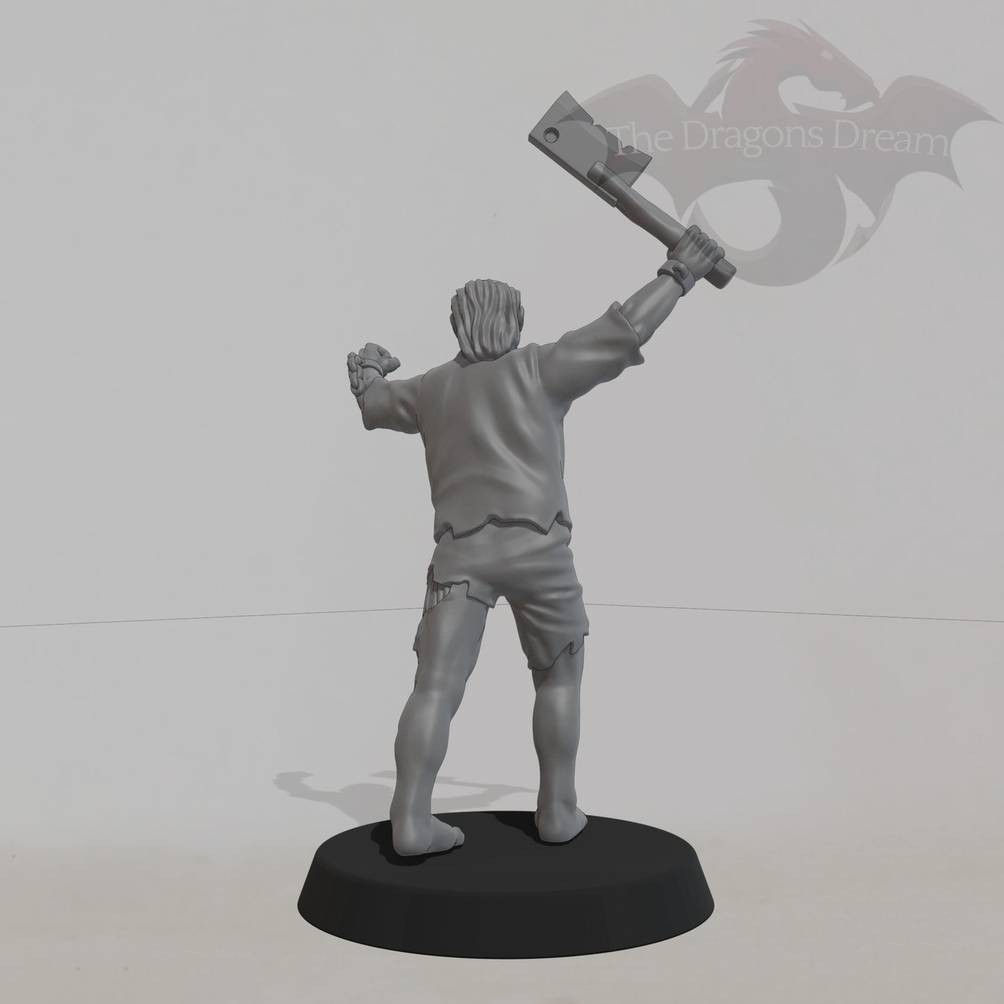 Zombie with cleaver