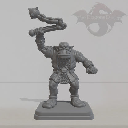 Orc Fighter Set of four