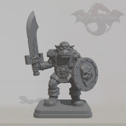 Orc with Sword and Shield
