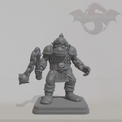 Orc Fighter Set of four