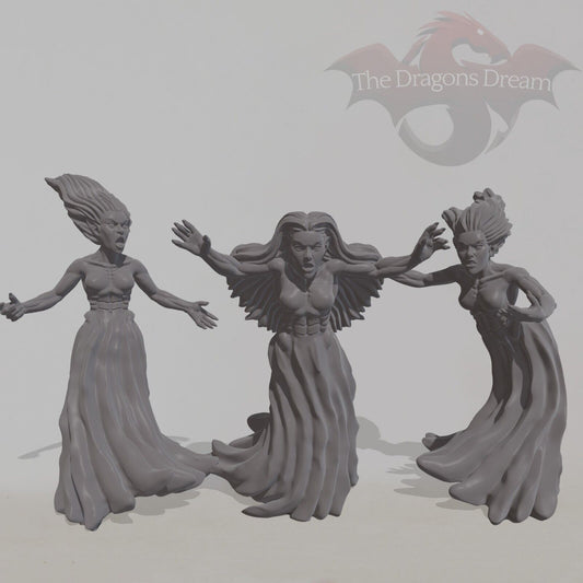 Female Spectres - Set of 3 