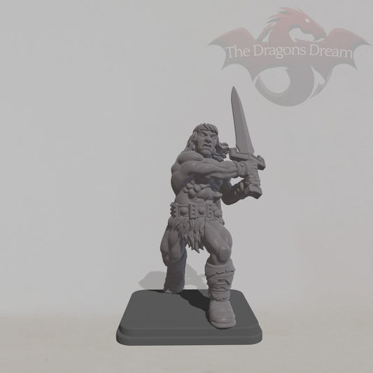 Monstrous Encounters Heroquest Inspired Advanced Box Art Barbarian